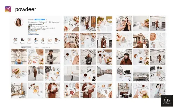 Styles de Feed Instagram : à vous de choisir ?
