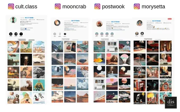 Styles de Feed Instagram : à vous de choisir ?