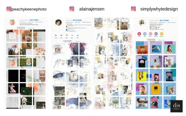 Styles de Feed Instagram : à vous de choisir ?