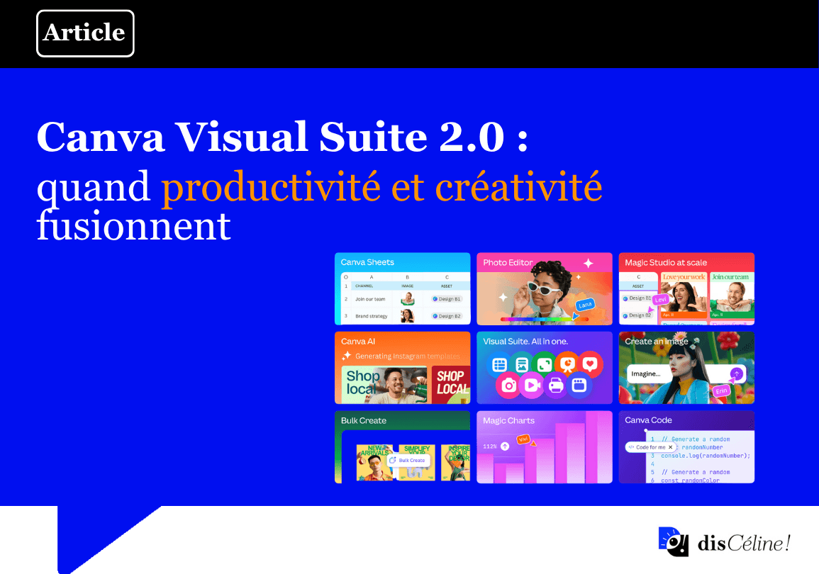 Canva Visual Suite 2.0 : quand productivité et créativité fusionnent