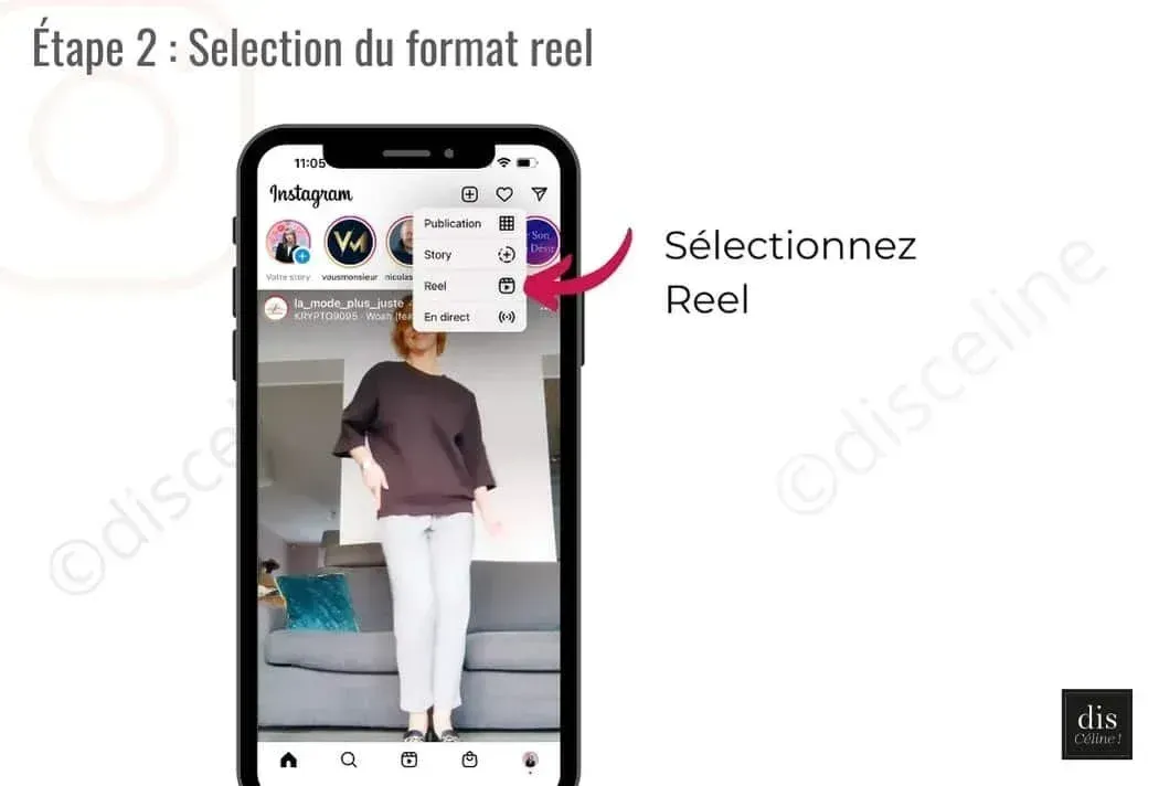 Comment réaliser votre première Reel avec l’option "Trouver l’inspiration" ?